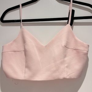 Light pink top and skirt set